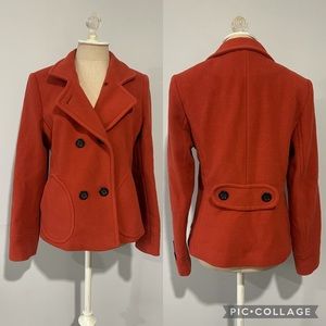 Giacca  burnt orange wool peacoat Jacket trench coat